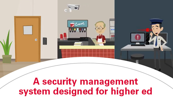 A security management system designed for higher ed