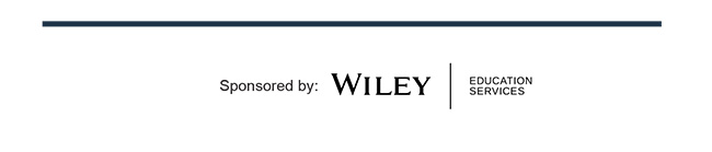 Sponsored by: Wiley Education Services