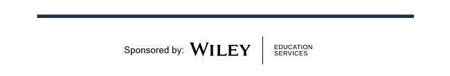 Sponsored by: Wiley Education Services