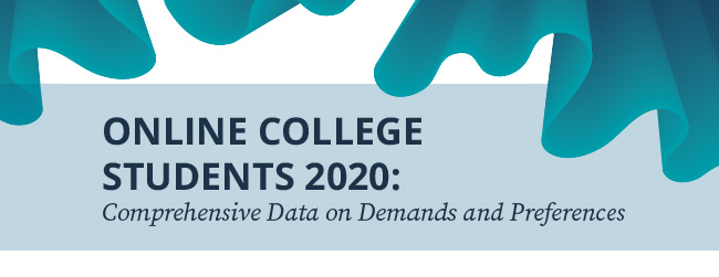 Online College Students 2020: Comprehensive Data on Demands and Preferences