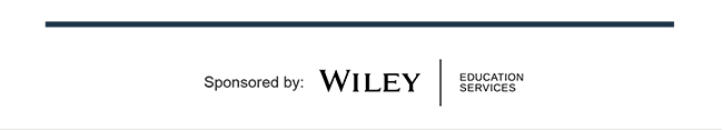 Sponsored by: Wiley Education Services