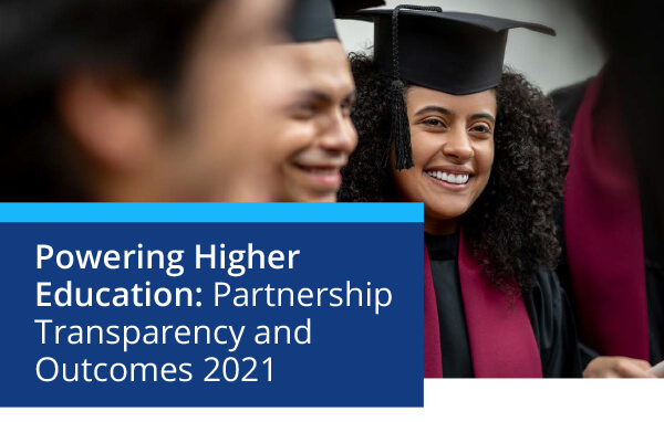 Powering Higher Education: Partnership Transparency and Outcomes 2021