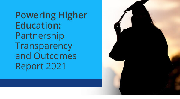 Powering Higher Education: Partnership Transparency and Outcomes Report 2021